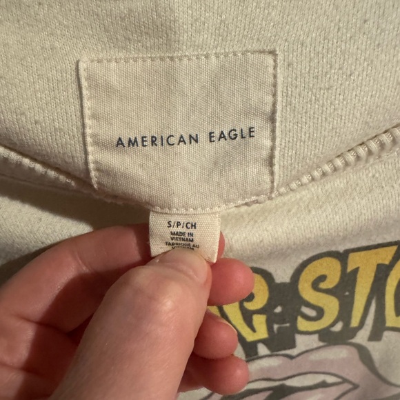 American Eagle 🦅 oversized Rolling Stones graphic sweatshirt - Picture 4 of 4